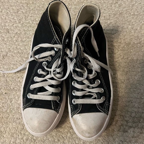 Platform Converse, Worn/Used, Size US 6 - Picture 6 of 8